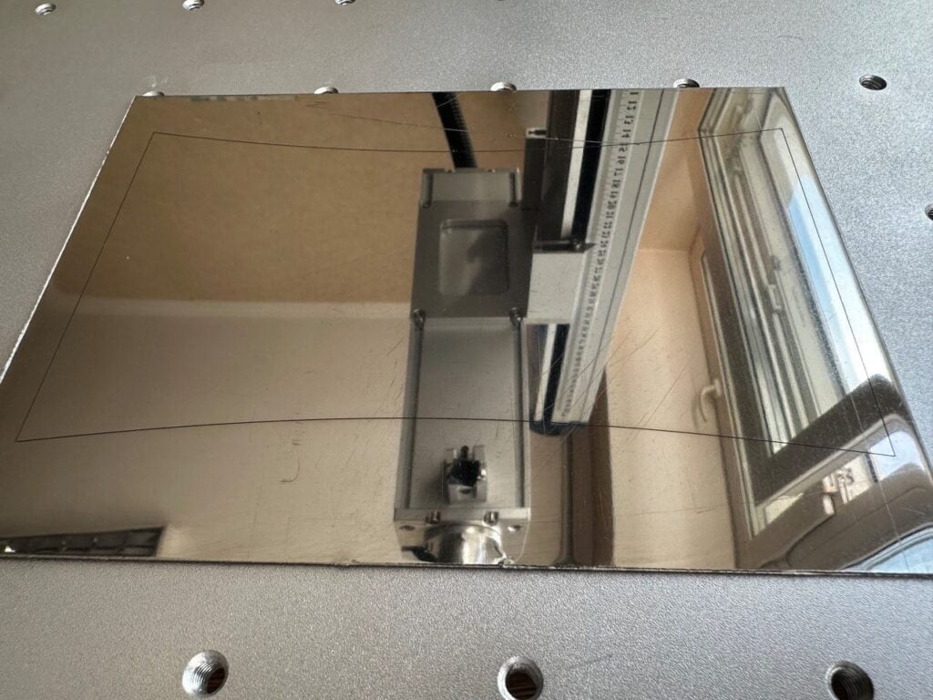 Настройка геометрии в программе EzCad