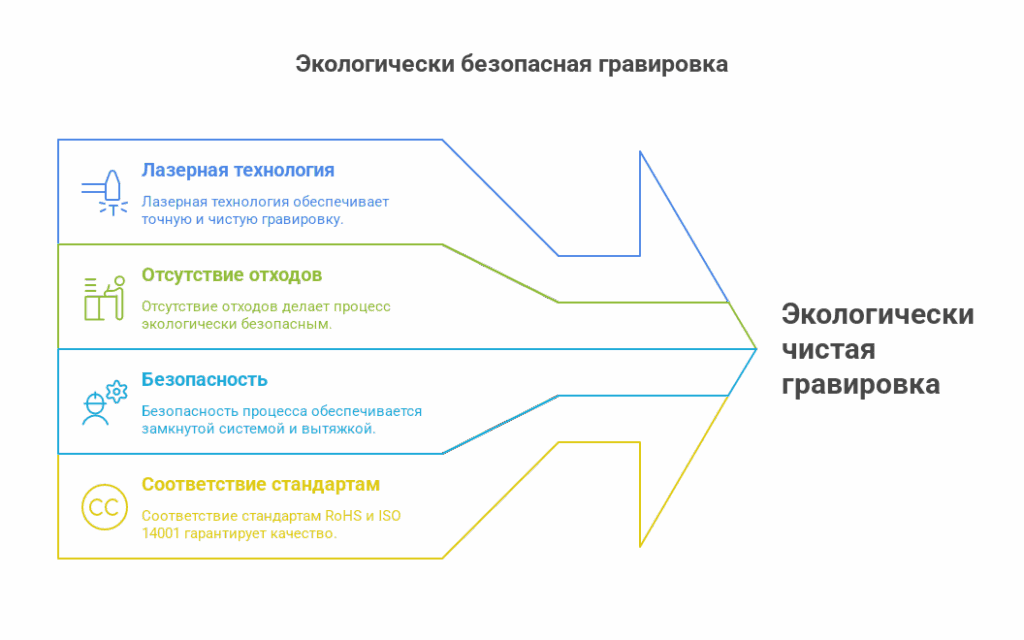 Преимущества лазерной гравировки в современной промышленности - схема
