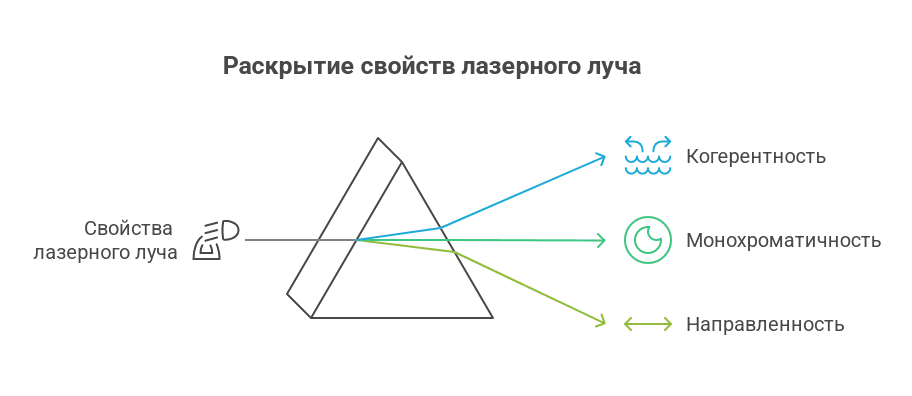 Схема принципа работы лазерного станка