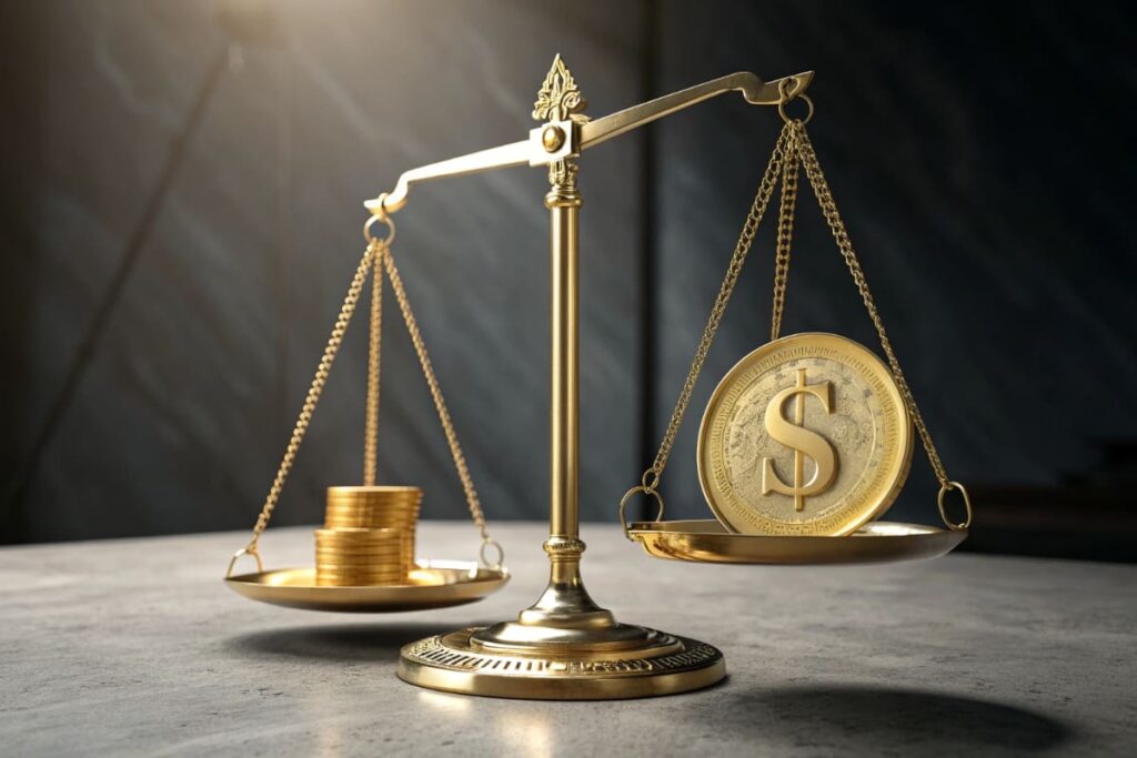 Визуальная метафора выгоды и налоговой оптимизации при лизинге