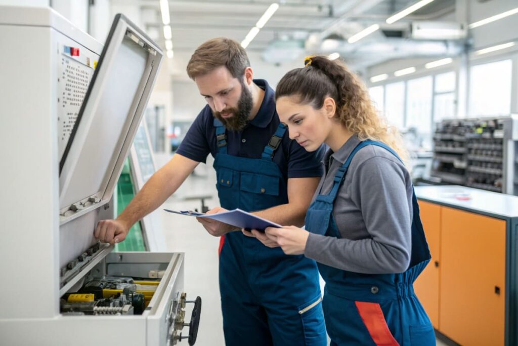 Проверка работы лазерного станка